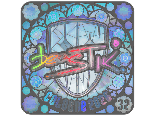 beastik (Holo, Ranked) CS2 Sticker