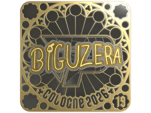 biguzera (Gold, Ranked) CS2 Sticker