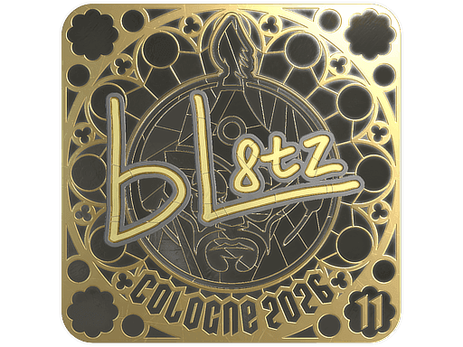 bLitz (Gold, Ranked) CS2 Sticker