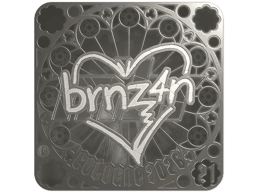 brnz4n (Foil, Ranked) CS2 Sticker