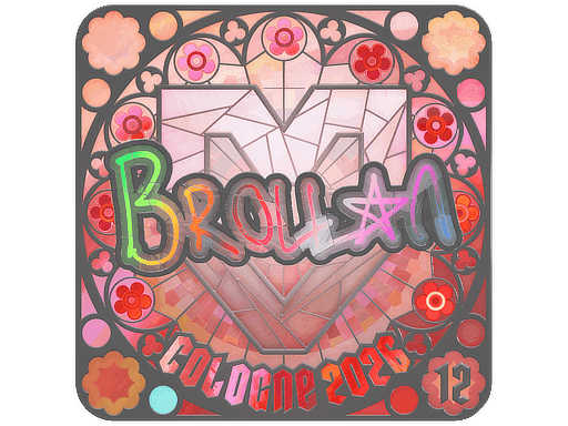 Brollan (Holo, Ranked) CS2 Sticker