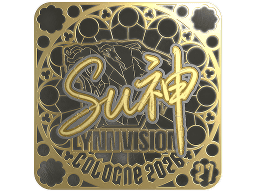 C4LLM3SU3 (Gold, Ranked) CS2 Sticker