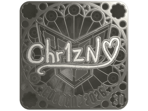 Chr1zN (Foil, Ranked) CS2 Sticker