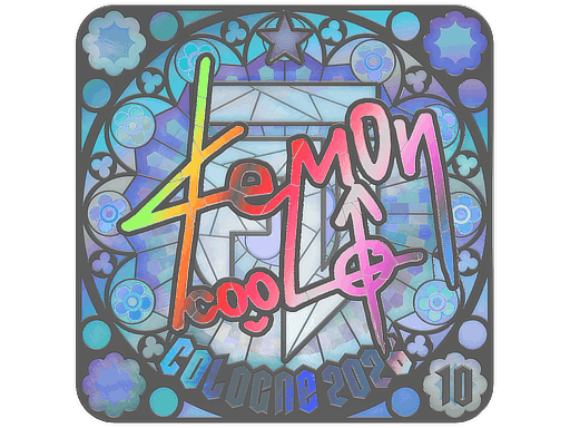 dem0n (Holo, Ranked) CS2 Sticker