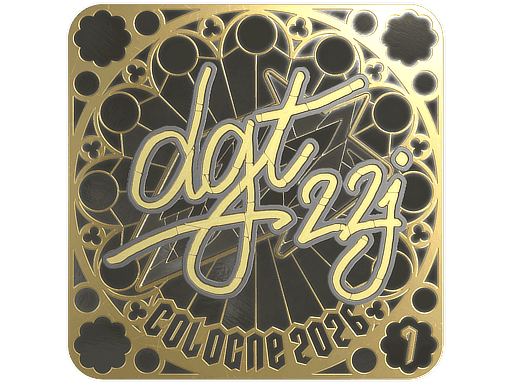 dgt (Gold, Ranked) CS2 Sticker