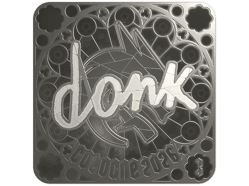 donk (Foil, Ranked) CS2 Sticker