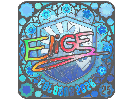 EliGE (Holo, Ranked) CS2 Sticker