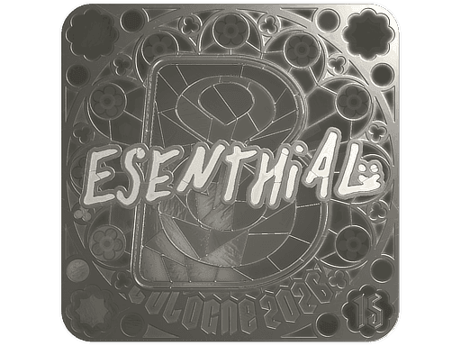 esenthial (Foil, Ranked) CS2 Sticker