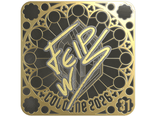 felps (Gold, Ranked) CS2 Sticker