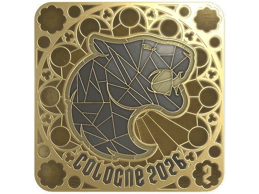 FURIA (Gold, Ranked) CS2 Sticker