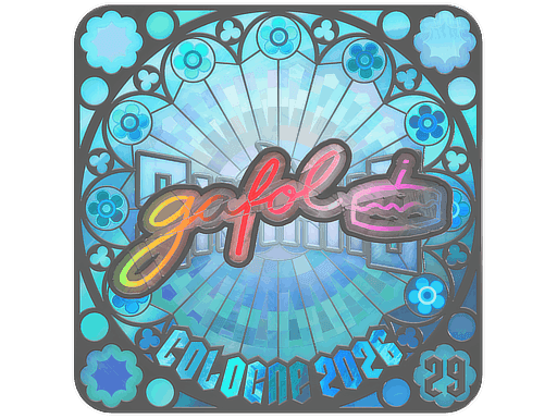 gafolo (Holo, Ranked) CS2 Sticker