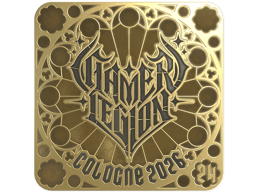 GamerLegion (Gold, Ranked) CS2 Sticker