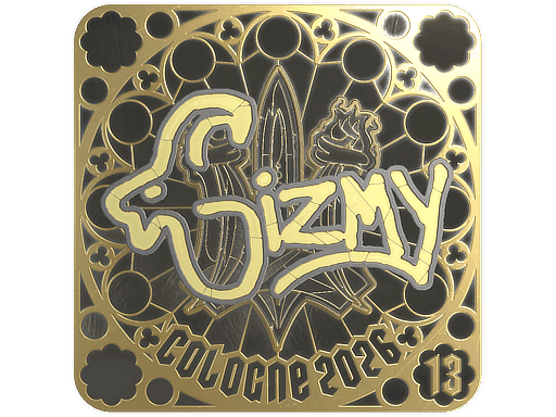 Gizmy (Gold, Ranked) CS2 Sticker