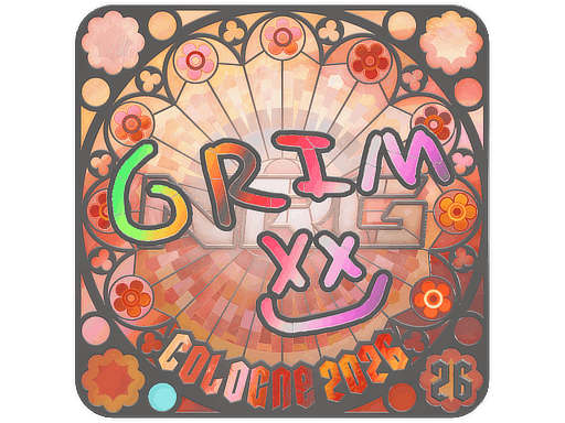 Grim (Holo, Ranked) CS2 Sticker