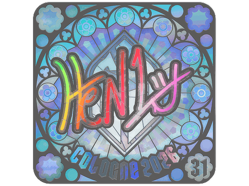 HEN1 (Holo, Ranked) CS2 Sticker