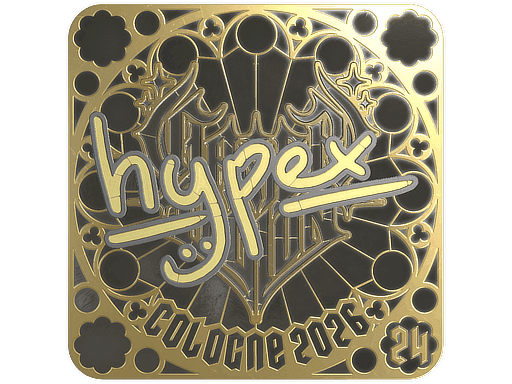 hypex (Gold, Ranked) CS2 Sticker