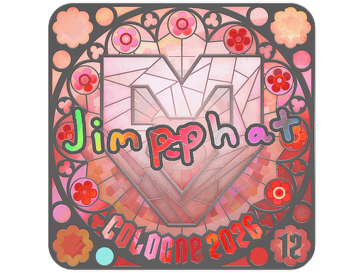 Jimpphat (Holo, Ranked) CS2 Sticker