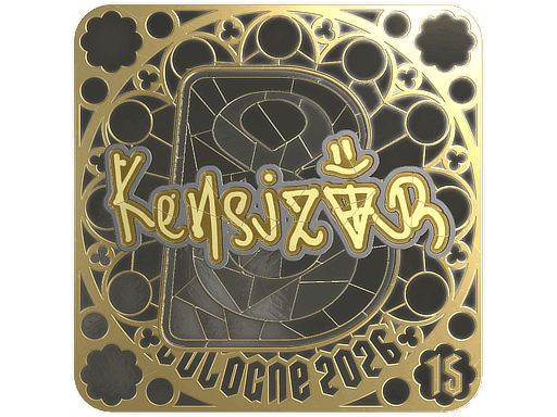 kensizor (Gold, Ranked) CS2 Sticker