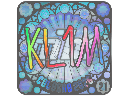 kl1m (Holo, Ranked) CS2 Sticker