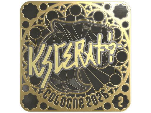 KSCERATO (Gold, Ranked) CS2 Sticker