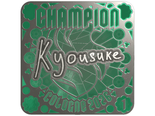 kyousuke (Foil, Ranked) CS2 Sticker
