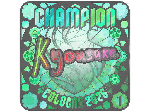 kyousuke (Holo, Ranked) CS2 Sticker