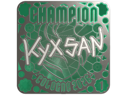 kyxsan (Foil, Ranked) CS2 Sticker