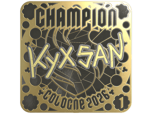 kyxsan (Gold, Ranked) CS2 Sticker
