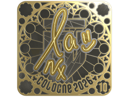 lauNX (Gold, Ranked) CS2 Sticker