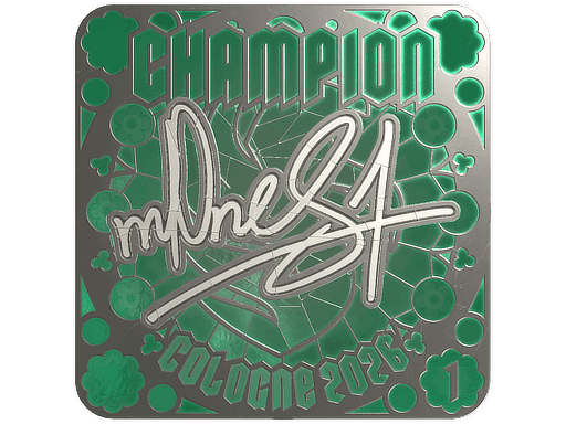 m0NESY (Foil, Ranked) CS2 Sticker