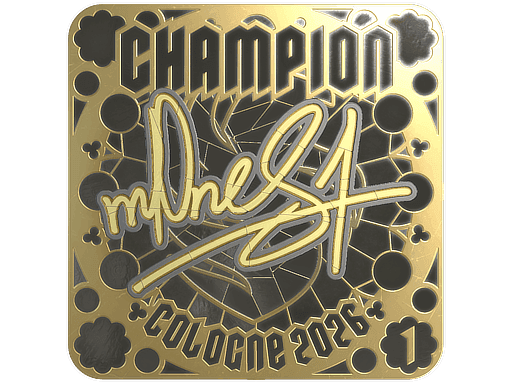 m0NESY (Gold, Ranked) CS2 Sticker
