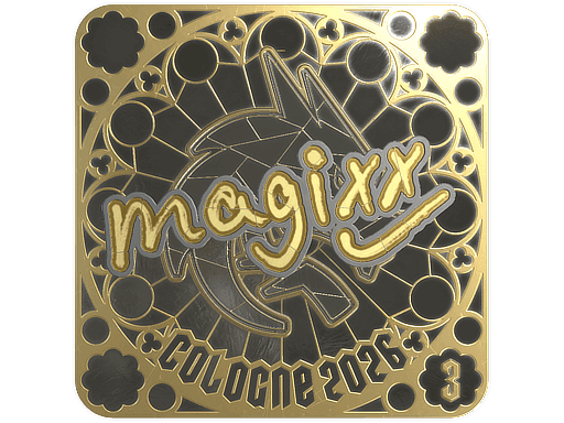 magixx (Gold, Ranked) CS2 Sticker