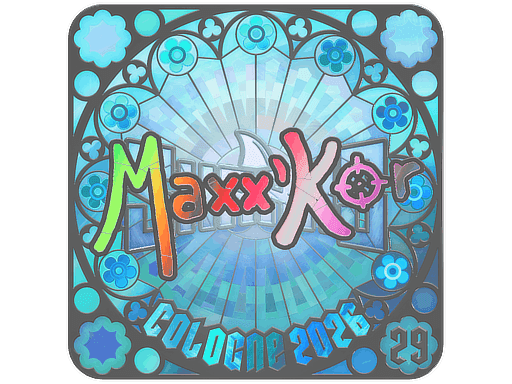 maxxkor (Holo, Ranked) CS2 Sticker