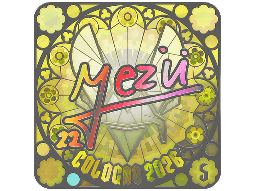 mezii (Holo, Ranked) CS2 Sticker