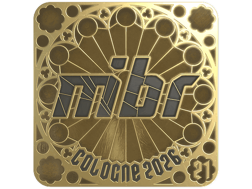 MIBR (Gold, Ranked) CS2 Sticker