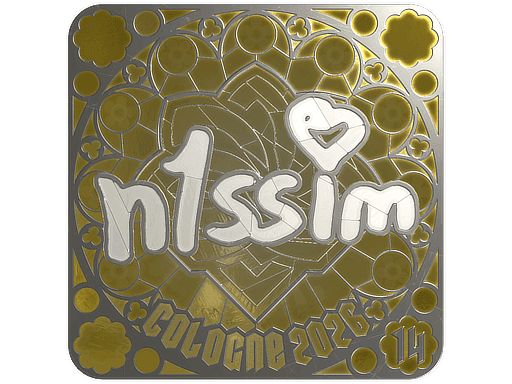 n1ssim (Foil, Ranked) CS2 Sticker
