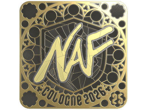 NAF (Gold, Ranked) CS2 Sticker