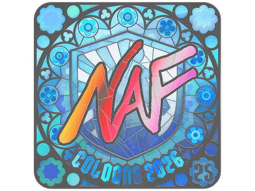 NAF (Holo, Ranked) CS2 Sticker