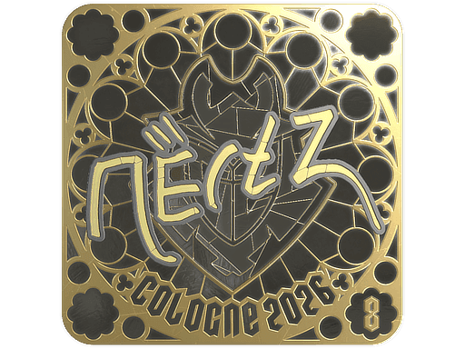 NertZ (Gold, Ranked) CS2 Sticker