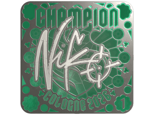 NiKo (Foil, Ranked) CS2 Sticker