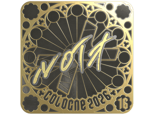 nota (Gold, Ranked) CS2 Sticker