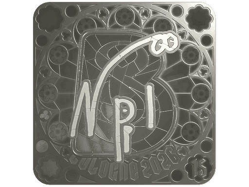 npl (Foil, Ranked) CS2 Sticker
