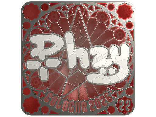 phzy (Foil, Ranked) CS2 Sticker