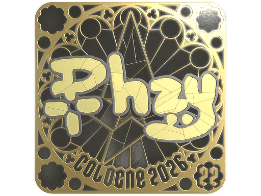 phzy (Gold, Ranked) CS2 Sticker