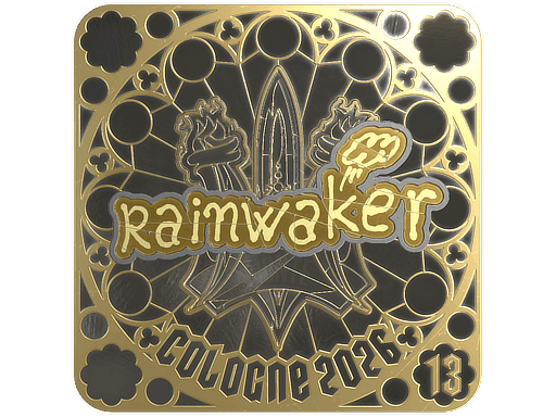 Rainwaker (Gold, Ranked) CS2 Sticker