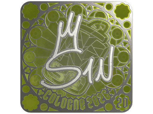 s1n (Foil, Ranked) CS2 Sticker