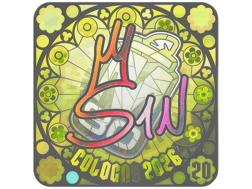 s1n (Holo, Ranked) CS2 Sticker