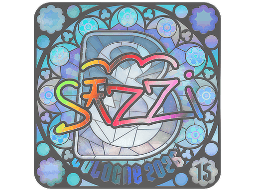 s1zzi (Holo, Ranked) CS2 Sticker