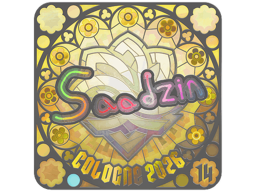 saadzin (Holo, Ranked) CS2 Sticker