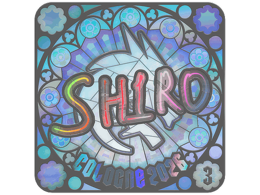 sh1ro (Holo, Ranked) CS2 Sticker